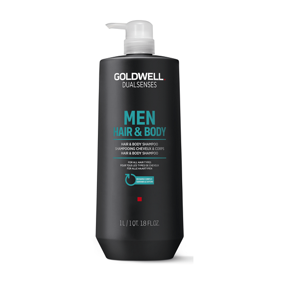 Goldwell Dualsenses  Men Hair and Body Shampoo (1000ml)