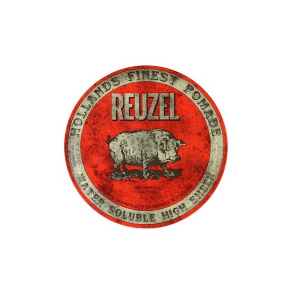 Reuzel Water Soluble High Sheen Pomade Red PIG (113g)