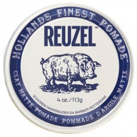 Reuzel Clay Matte Pomade Pig Water Soluble (113g)