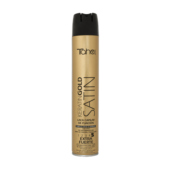 Tahe Gold Satin Fixing Hairspray Level 5 (400ml)